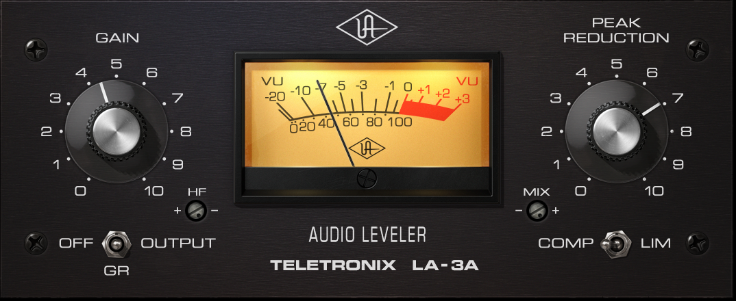LA-3A Compressor Manual – Universal Audio Support Home