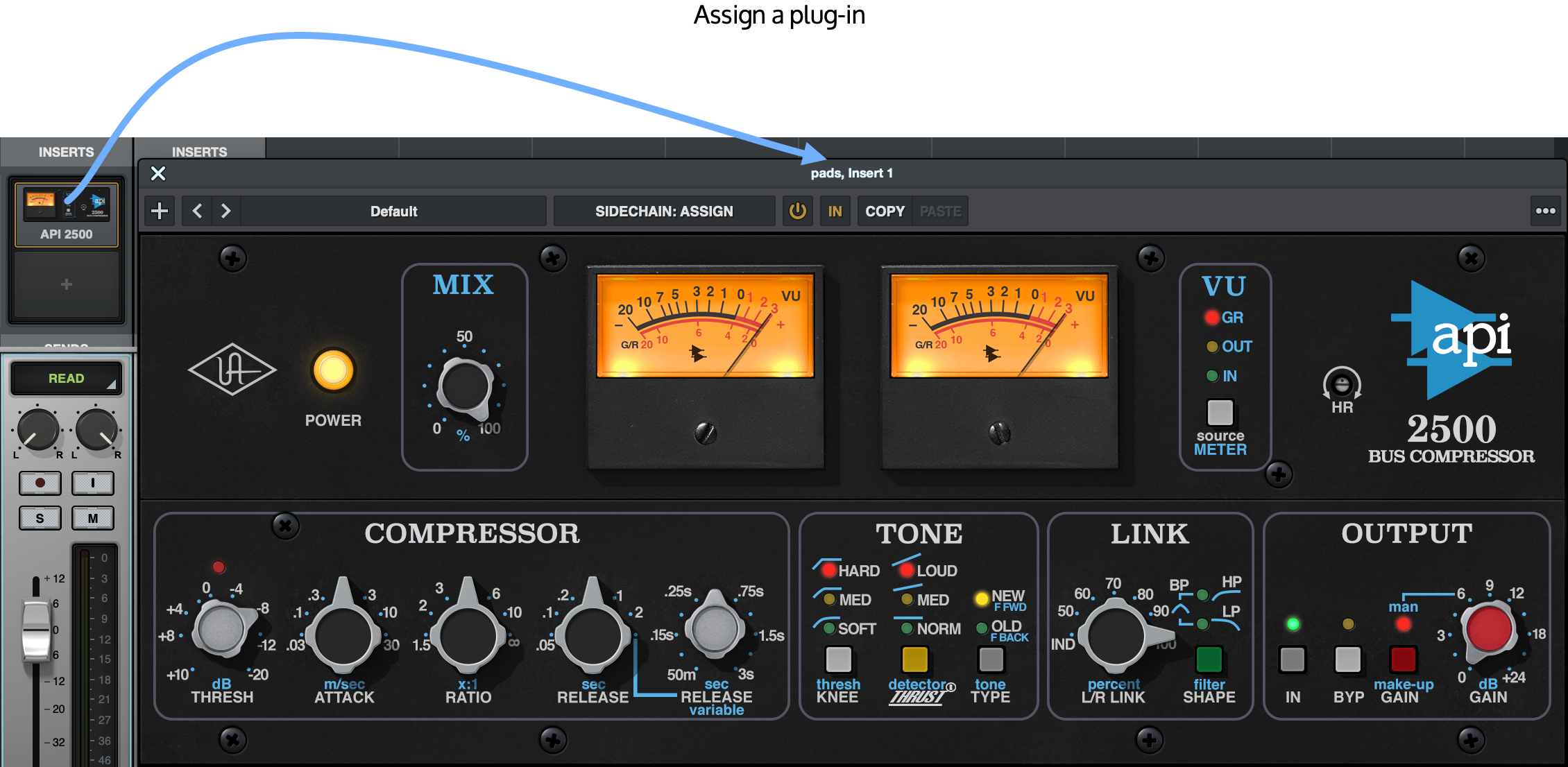 Sidechaining in LUNA Universal Audio Support Home