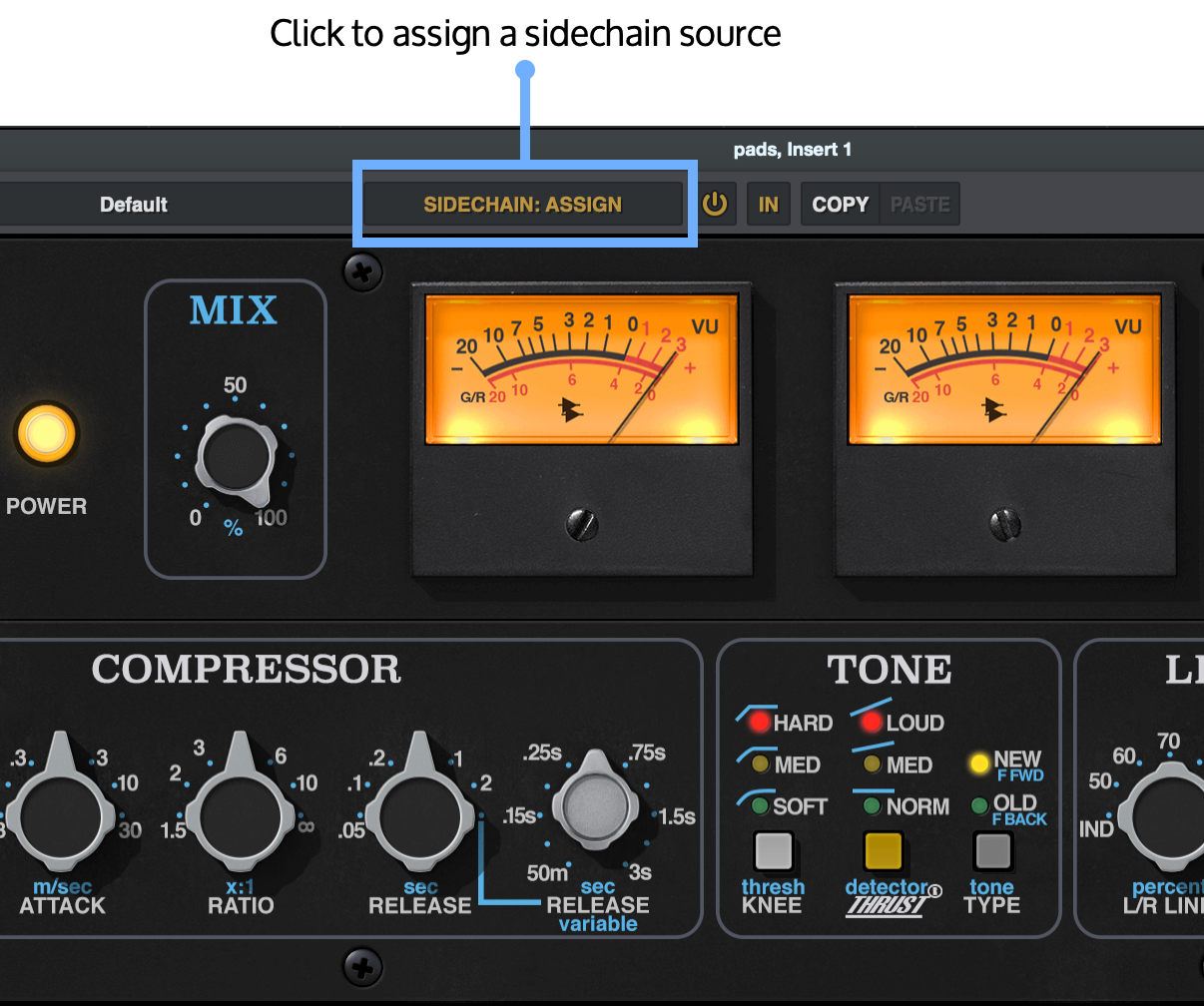 Sidechaining in LUNA – Universal Audio Support Home
