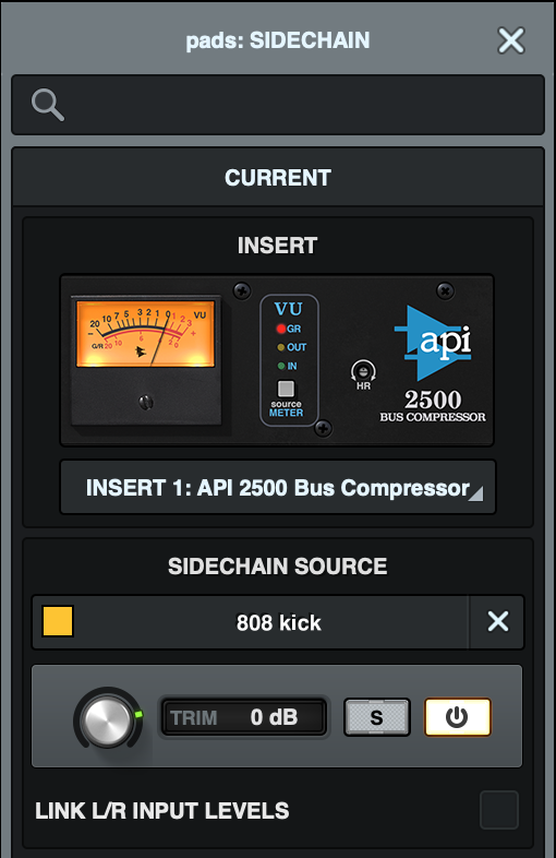 Sidechaining in LUNA – Universal Audio Support Home