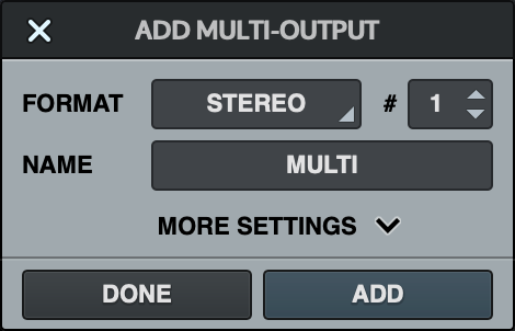 Using Multi-Output Plug-Ins in LUNA – Universal Audio Support Home
