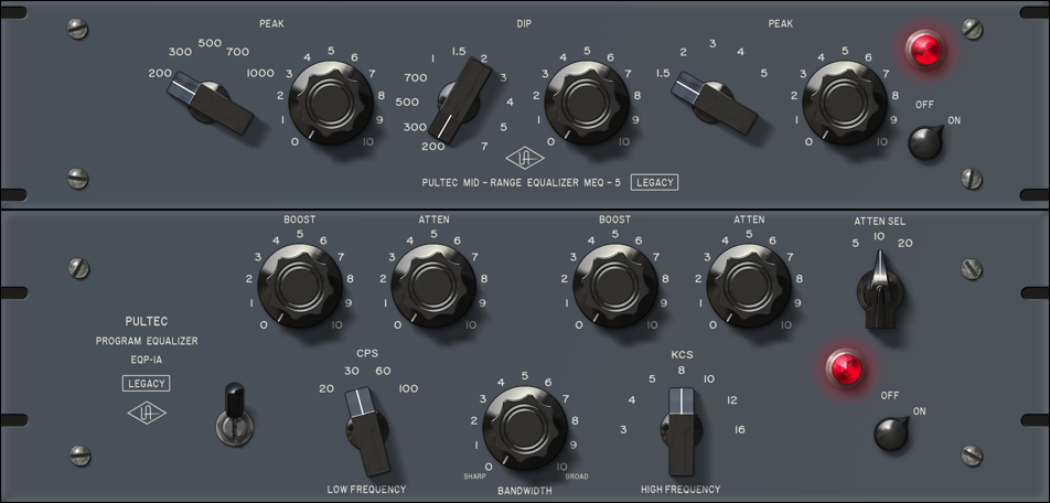 Pultec Passive EQ Collection Manual – Universal Audio