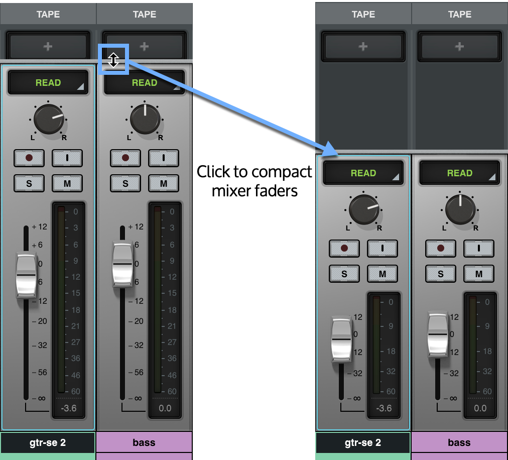Using the Mixer Universal Audio Support Home