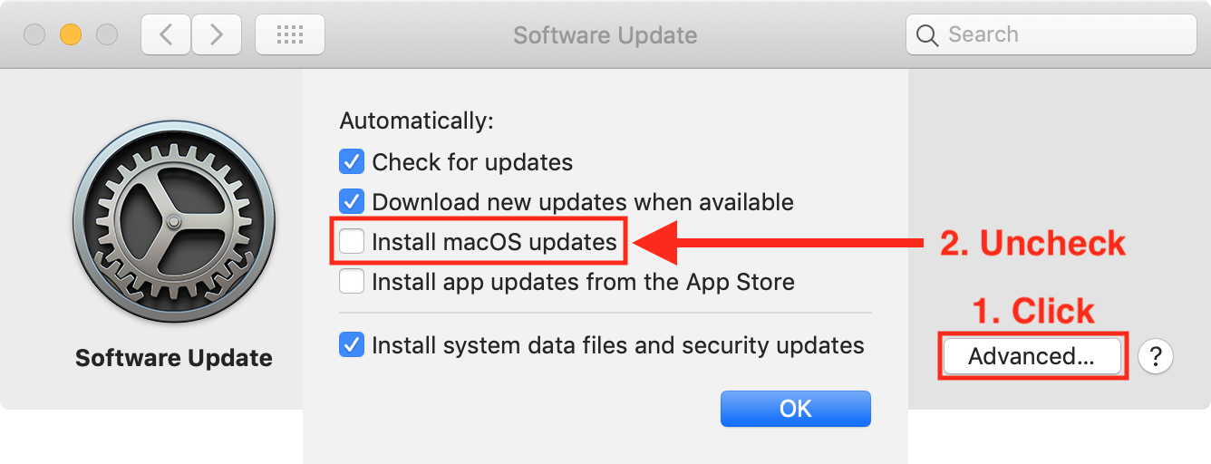 macos big sur not installing