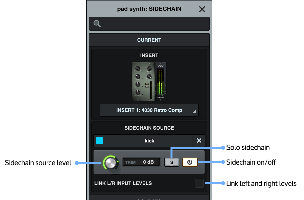 Sidechaining in LUNA – Universal Audio Support Home