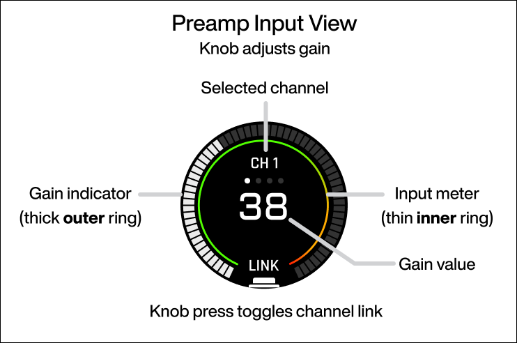 Preamp Input View
