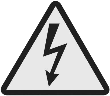 shock warning