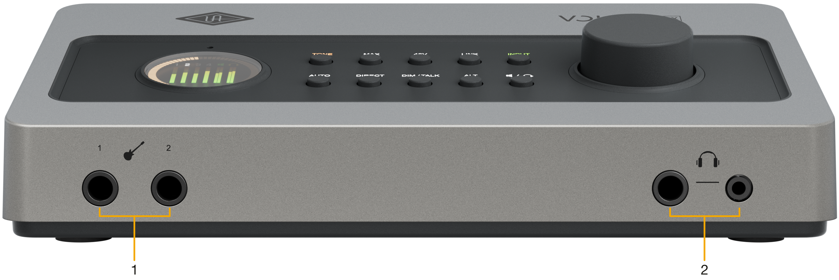 Volt 4P Max front panel