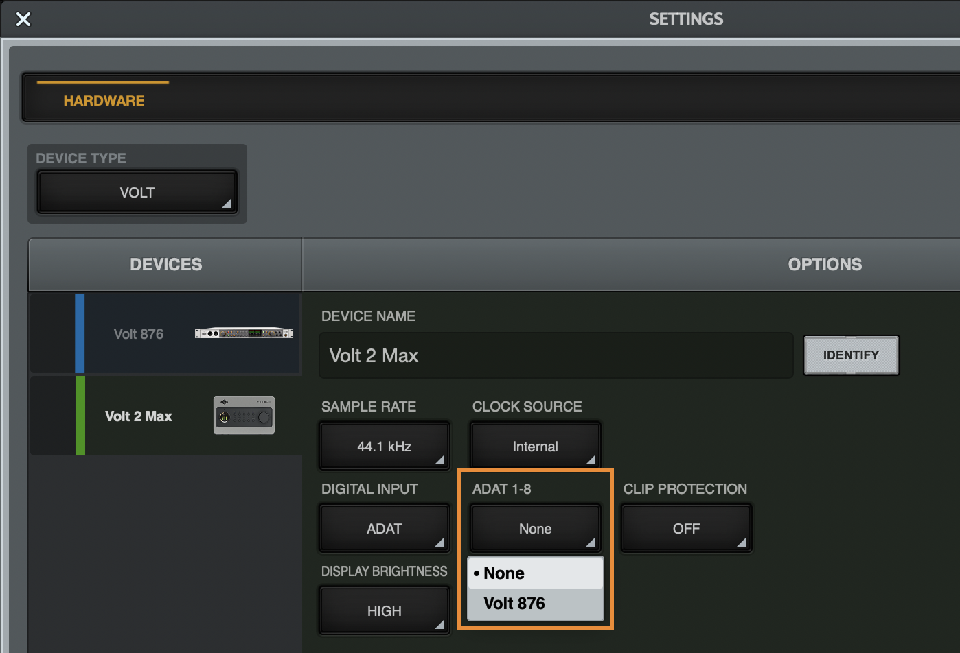 volt-2max-adat-mode-select.png