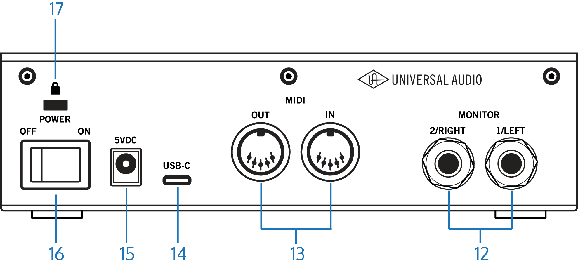 Universal Audio VOLT2 Interfaz de Audio USB-C