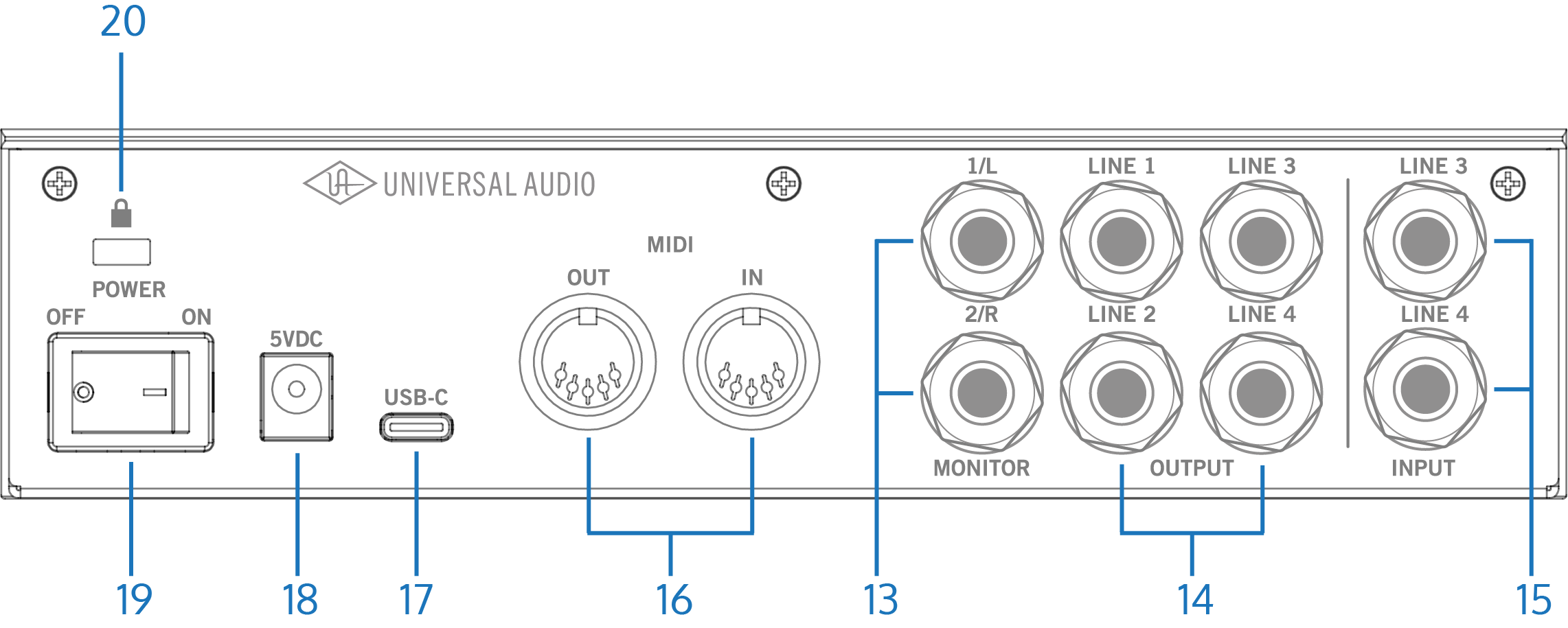 Universal Audio Volt 4 « Carte son, Interface audio