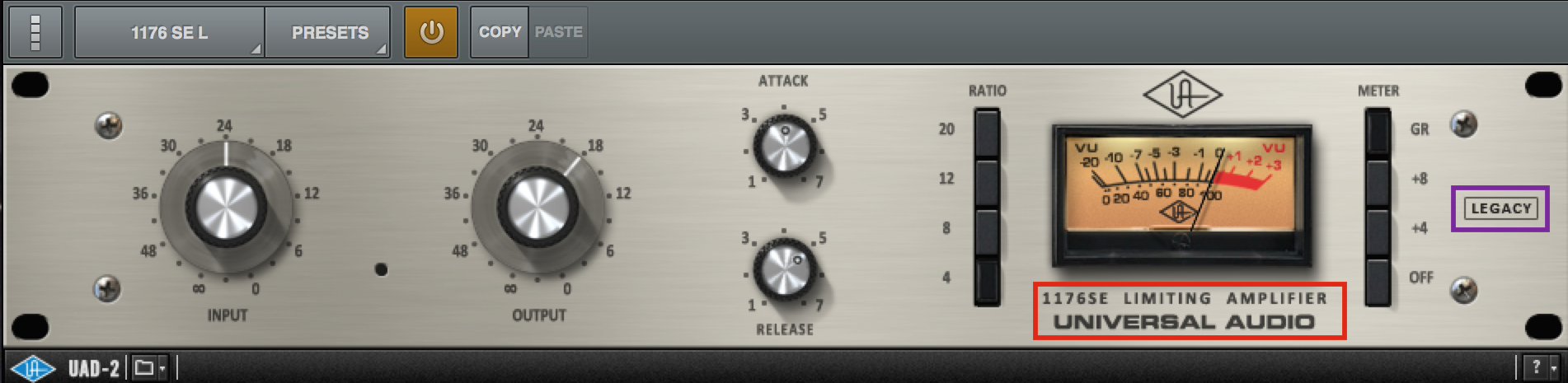 Universal Audio Instance Chart